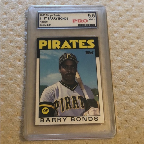 1986 Topps Barry bonds rookie card mint 9.5 - Picture 1 of 4